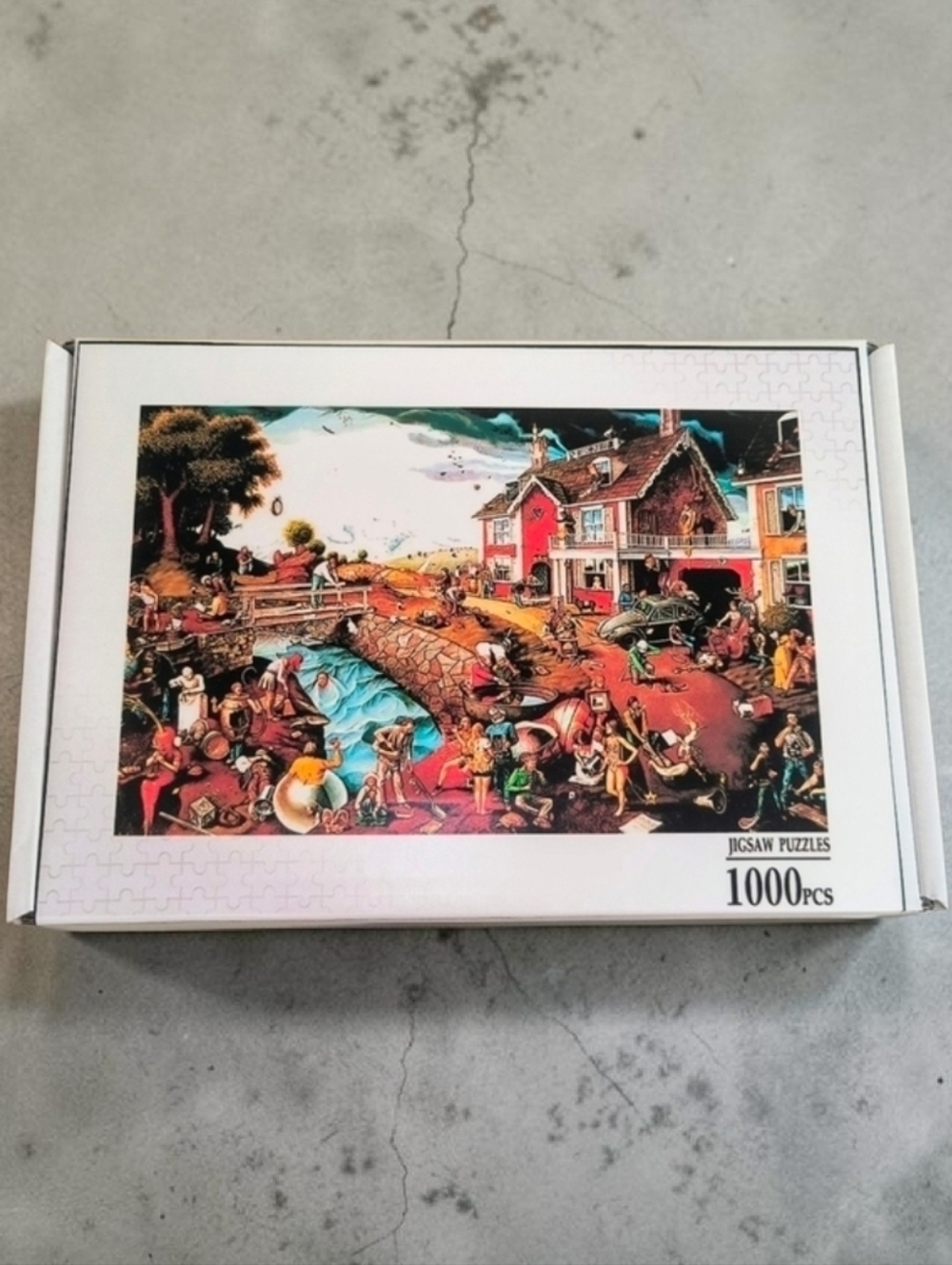 1000pc Vintage Altamont,NY Town Scene Jigsaw Puzzle NEW and SEALED BOX